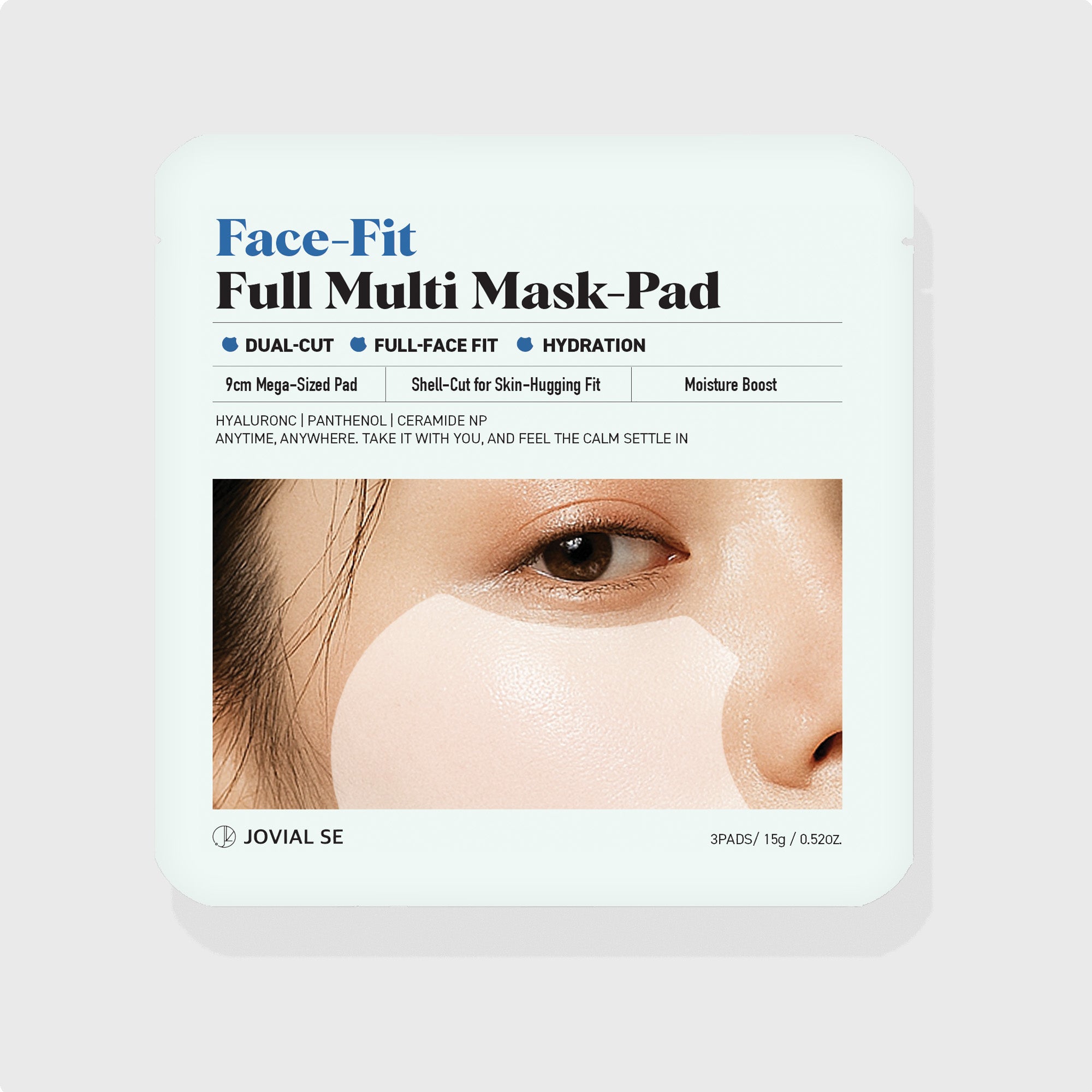 [페이스핏] 풀 멀티 마스크패드 블루